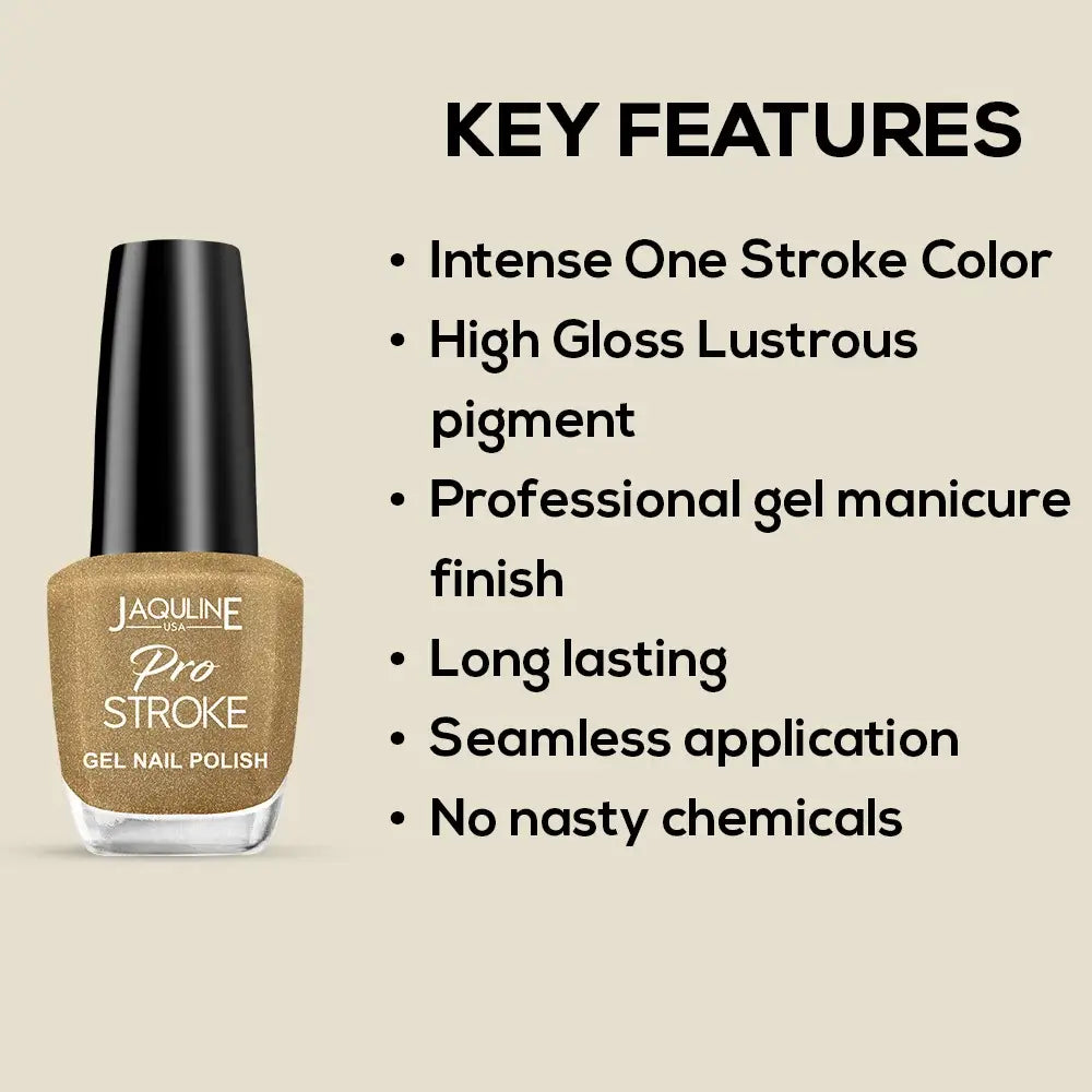 Jaquline USA Pro Stroke Gel Nail Enamel 15 ml Rebel Heart 28