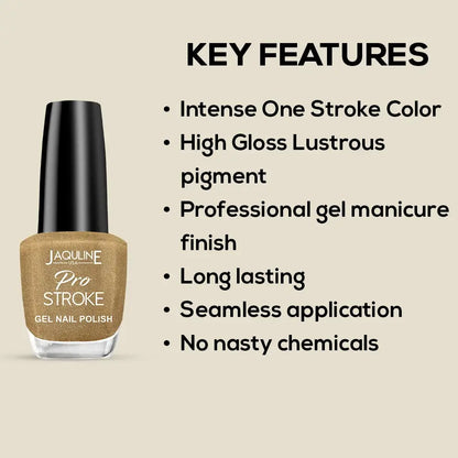 Jaquline USA Pro Stroke Gel Nail Enamel 15 ml Rebel Heart 28