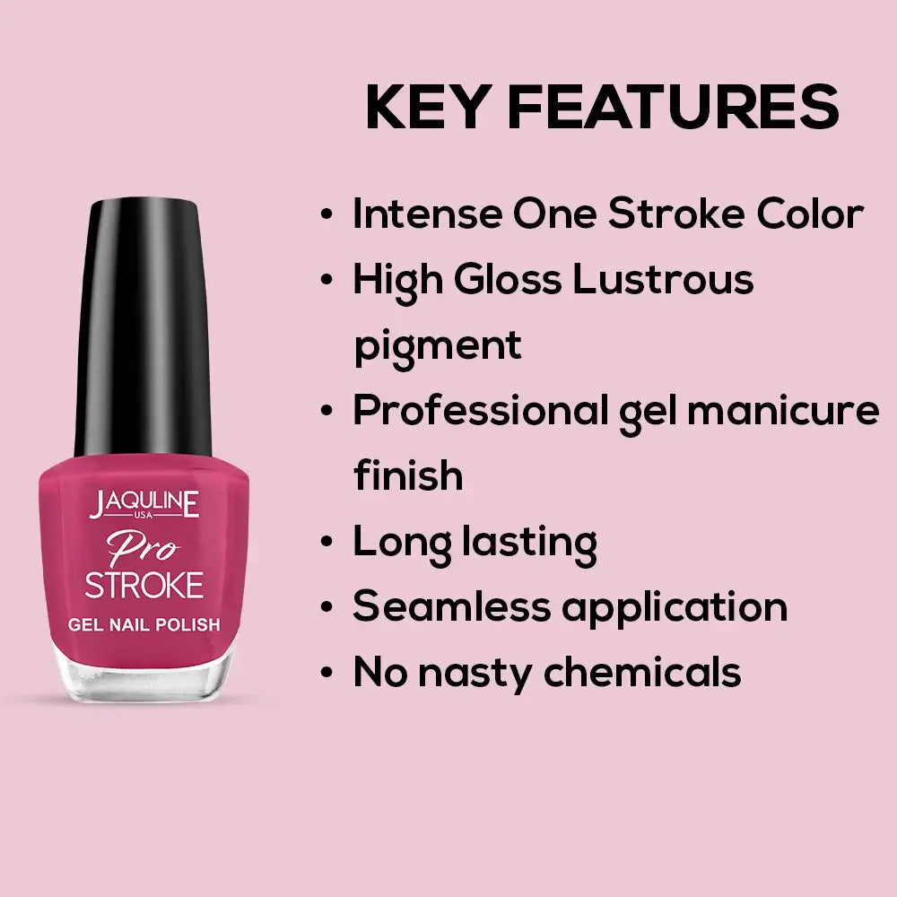 Jaquline USA Pro Stroke Gel Nail Enamel 15ml Text Me Later 30