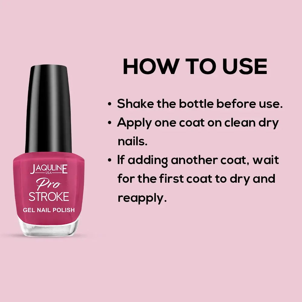 Jaquline USA Pro Stroke Gel Nail Enamel 15ml Text Me Later 30