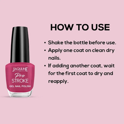 Jaquline USA Pro Stroke Gel Nail Enamel 15ml Text Me Later 30