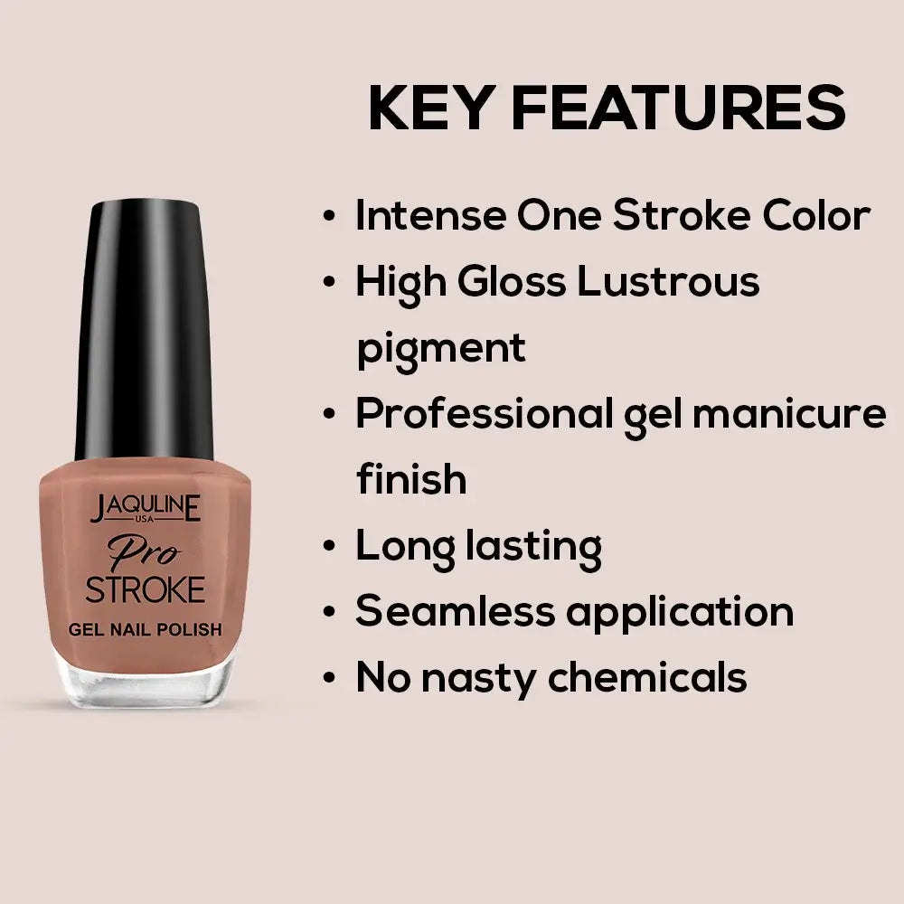 Jaquline USA Pro Stroke Gel Nail Enamel 15ml Unapologetic 33