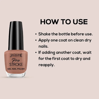 Jaquline USA Pro Stroke Gel Nail Enamel 15ml Unapologetic 33