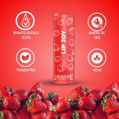 Jaquline USA LipJoy LipBalm 4.5g StrawberyDream