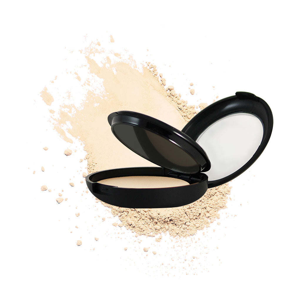 Jaquline USA Perfect Fix Long Wear Compact Powder with Silky Smooth Finish & Matte Effect - Ivory01 (9g)