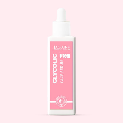 Jaquline USA Face Serum, 2% Glycolic Acid, Reduces Dark Spots, Brightens skin tone -30ml