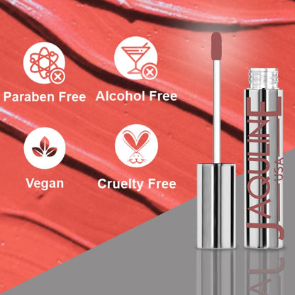 Jaquline USA RIZZ chill Rizz Liquid Lipstick Glossy Matte, Long Lasting Formula-3.5ml