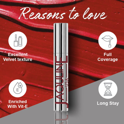 Jaquline USA RIZZ Game rizz Liquid Lipstick Glossy Matte, Long Lasting Formula-3.5ml