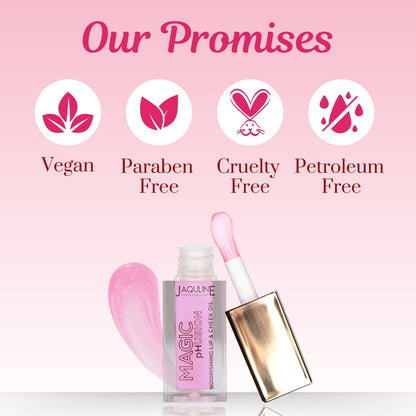 Jaquline USA Magic Phusion lip & Cheek oil, Long Lasting Nourishment Non-Sticky & glossy Heals & Moisturizes Lips Celestial C