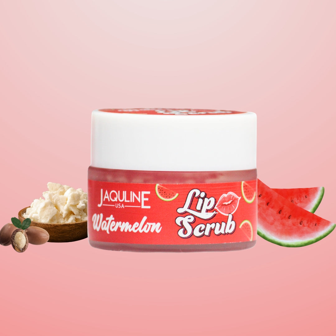 Jaquline USA Watermelon Lip Scrub |Provides Deep Hydration |Exfoliates Dead Skin |Plumping & Hydration| Repair & Restores Lip