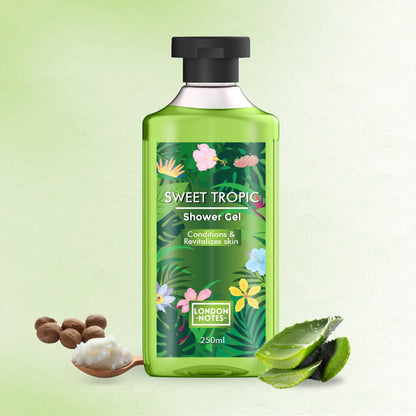 London Notes Shower Gel-250ml Sweet Tropic