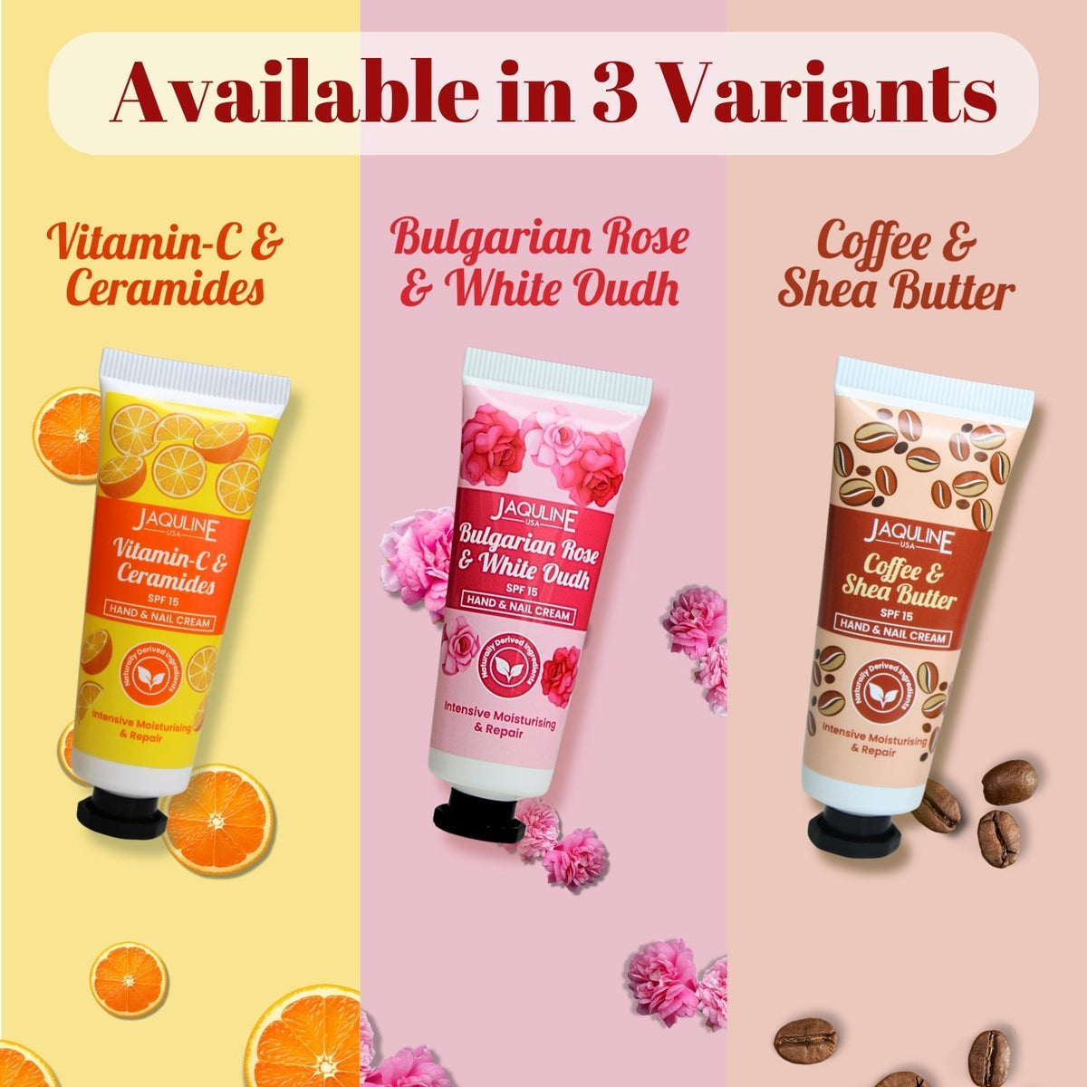 Jaquline USA Coffee & Shea Butter Hand cream- Nourishes hand, makes hand soft & supple, prevents dryness and hydrate skin-30g