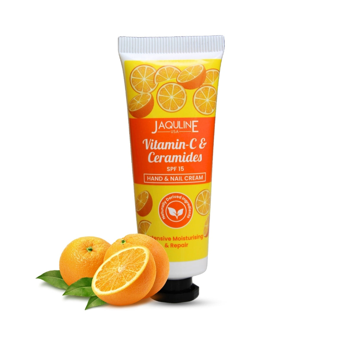 Jaquline USA Vit-C & Ceramides Hand cream- Nourishes hand, makes hand soft & supple, prevents dryness and hydrate skin-30g