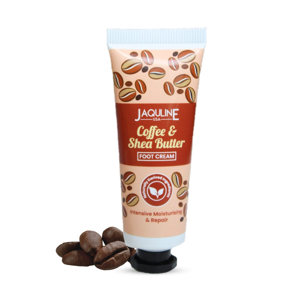 Jaquline USA Coffee & Shea Butter Foot cream- Provides Intensive Moisturization, heals cracked heels, makes feet soft & suppl