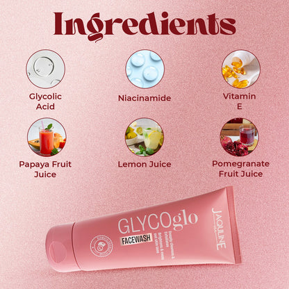 Jaquline USA Glycoglo Facewash 100ml