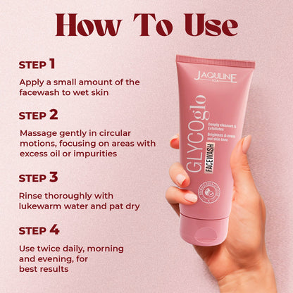 Jaquline USA Glycoglo Facewash 100ml