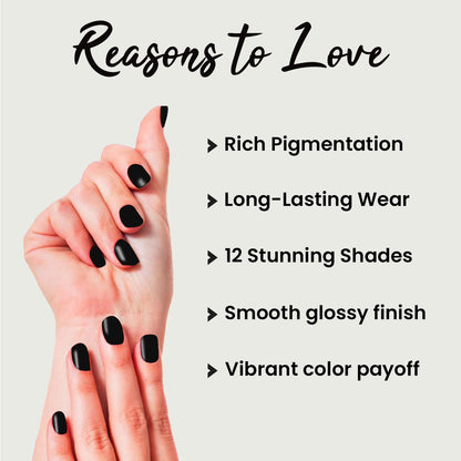 Jaquline USA Kizzy Color wave- Rich Pigmentation, Long-Lasting Wear, Smooth & glossy finish-Black Shadow 05
