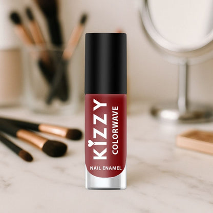 Jaquline USA Kizzy Color wave- Rich Pigmentation, Long-Lasting Wear, Smooth & glossy finish- Sinister Scarlet 07