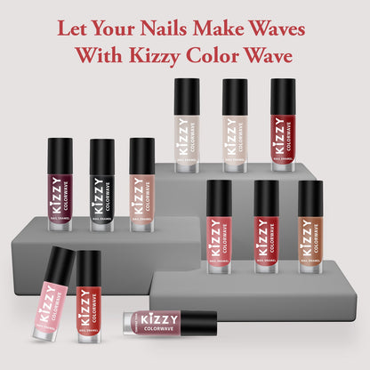 Jaquline USA Kizzy Color wave- Rich Pigmentation, Long-Lasting Wear, Smooth & glossy finish- Petal Pink 11