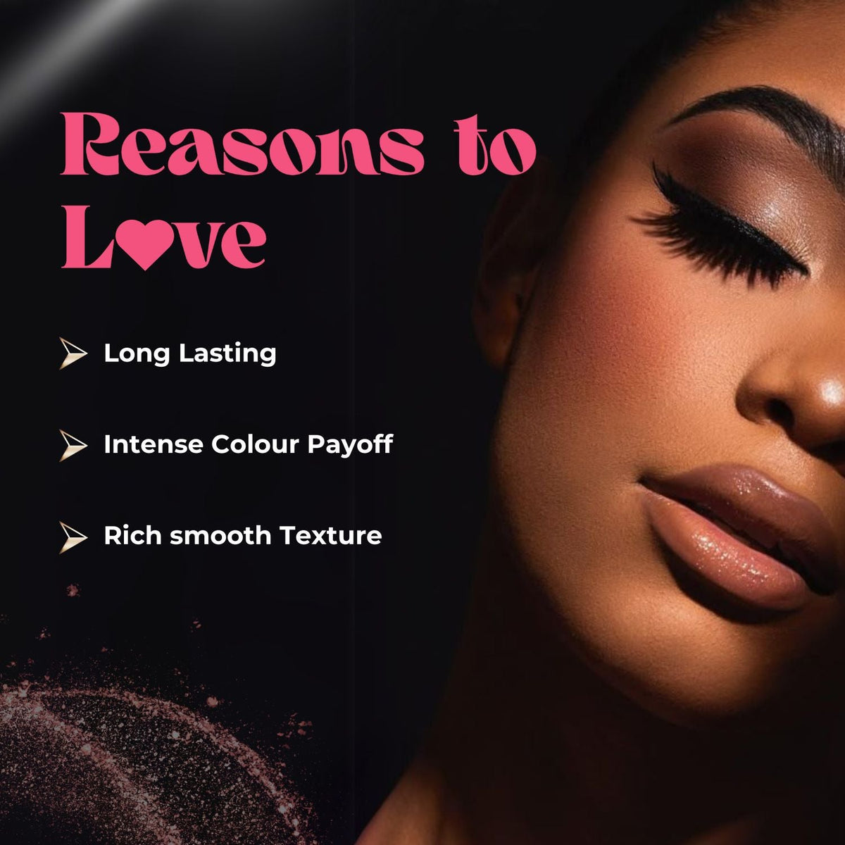 Jaquline USA Cosmic Drama Stardust Eyeshadow Palette 9 in 1, Matte & Shimmer Shades, Rich Smooth Texture, long lasting and En