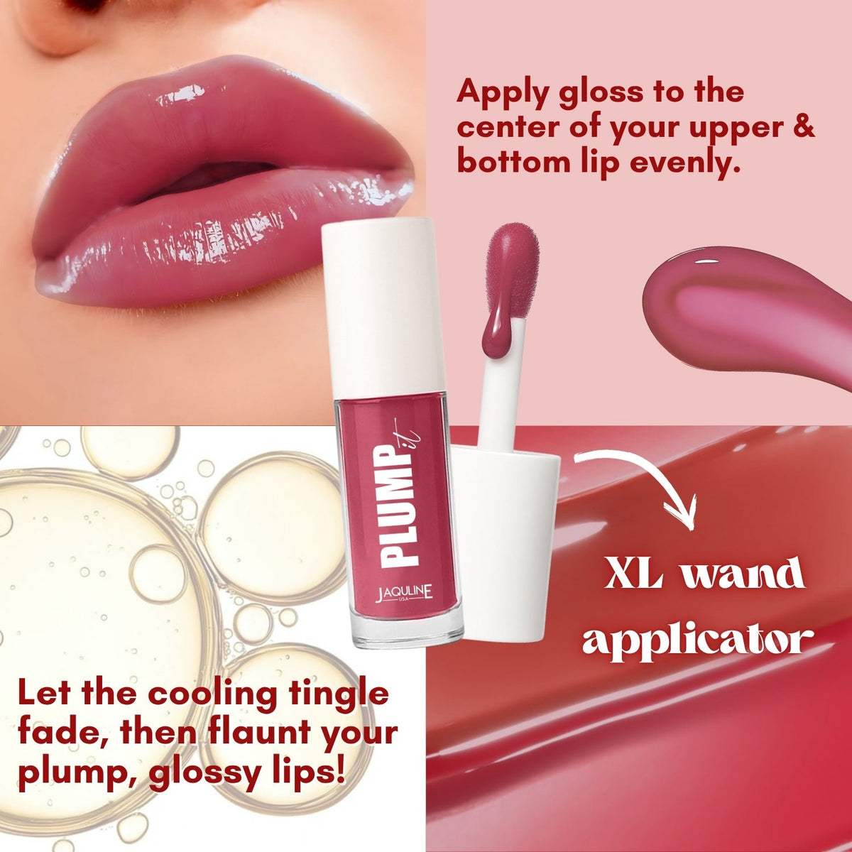 Jaquline USA Plump It Lip Volumizer (3.5 ml) Blushing Belle 03