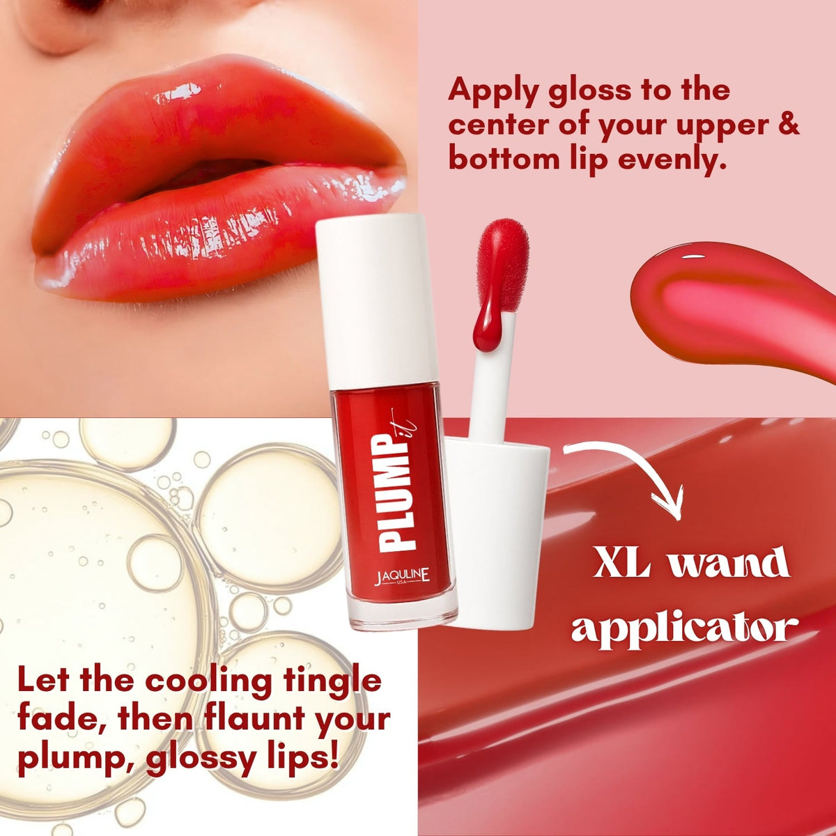 Jaquline USA Plump It Lip Volumizer (3.5 ml) Ruby Rush 05
