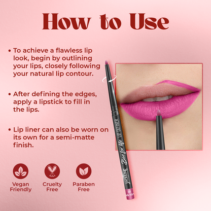 Jaquline USA Bae For Life Lip Definer 0.3g Talk Flirty 01