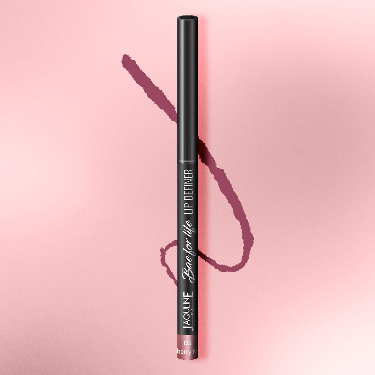 Jaquline USA Bae For Life Lip Definer 0.3g Mulberry Mood 03