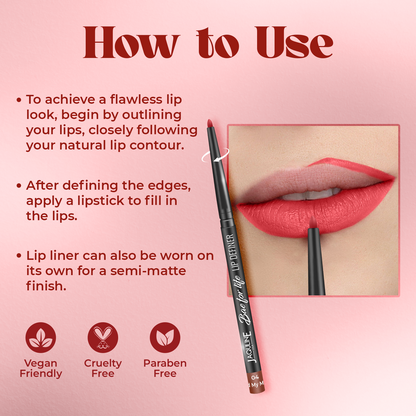 Jaquline USA Bae For Life Lip Definer 0.3g Red My Mind 04