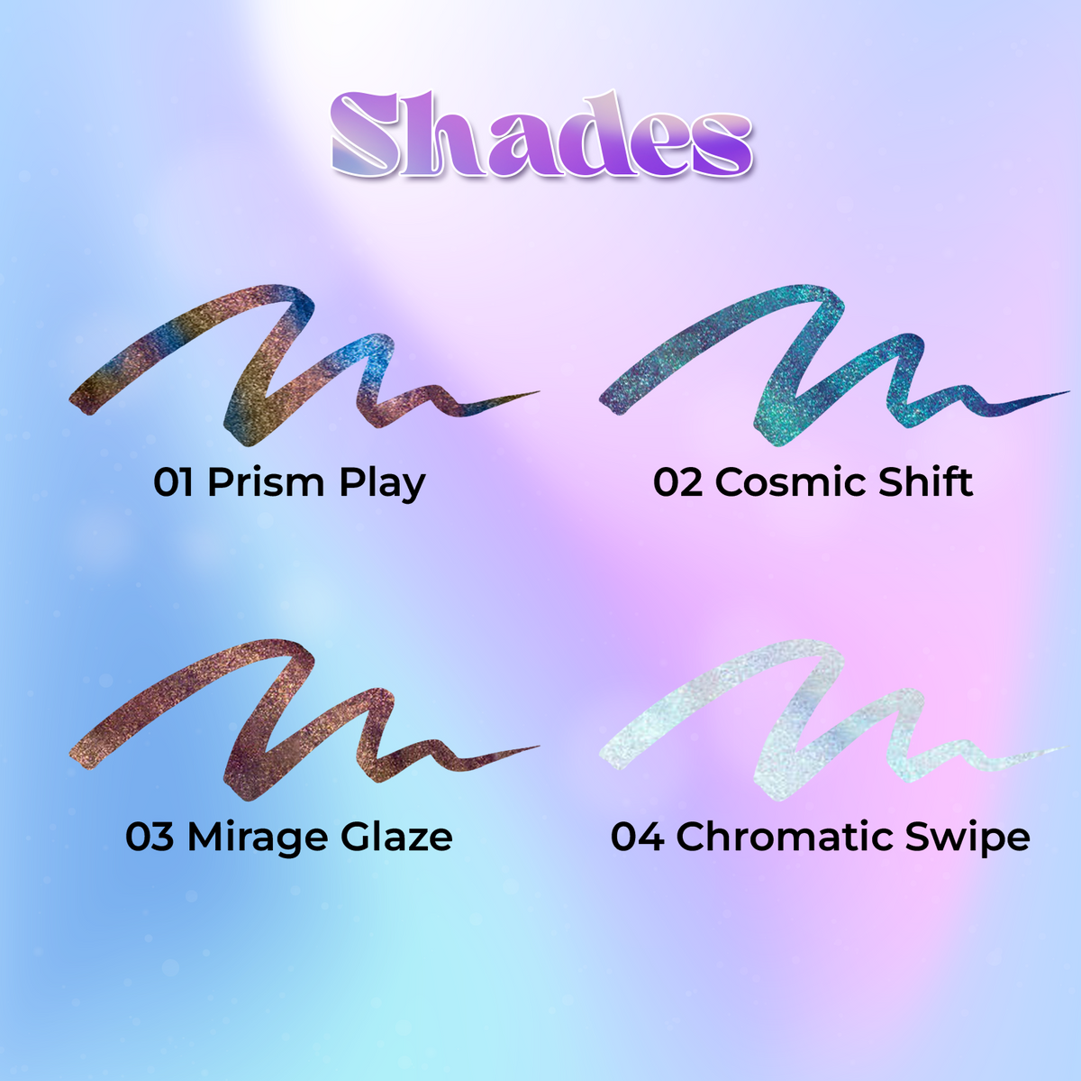 Jaquline USA Holo Hype Holographic Eyeliner Cosmic Shift 02 (1.6ml)