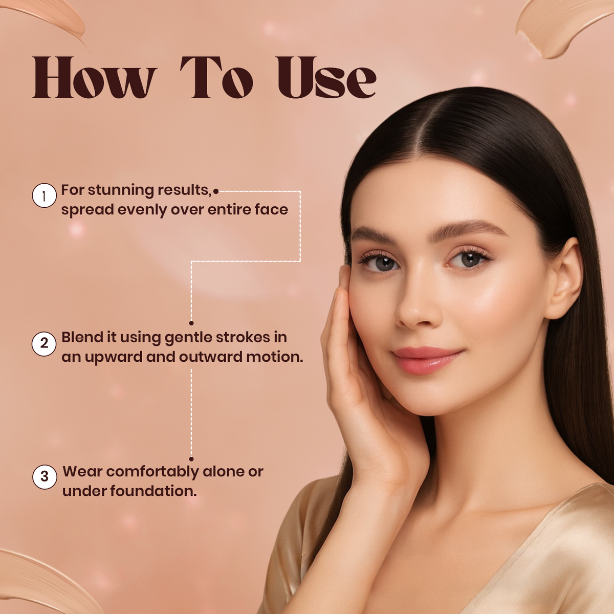 Jaquline USA CC Serum Tint 30g Hydrating Tinted Serum with SPF, Niacinamide & Hyaluronic Acid, Beige 01