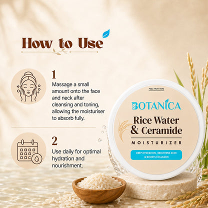  BOTANICA Rice Water & Ceramide Moisturiser