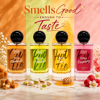 London Notes | Cutie Caramel Perfume for Women, Long Lasting | French Vanilla, Amber & Musk
