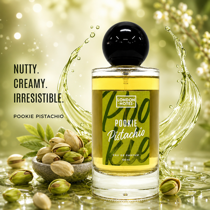 London Notes | Pookie Pistachio Perfume for Women Long Lasting | Jasmine Sandalwood