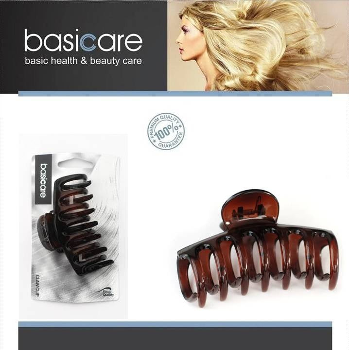Basicare Nonslip Large Claw Clip For Women And Girls Thick Hair, Strong Hold Stylish Design Large Hair Clip For Thin & Thick 