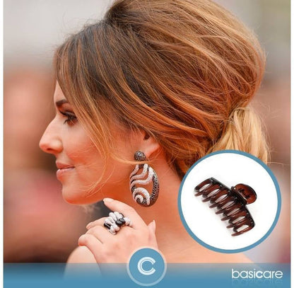 Basicare Nonslip Large Claw Clip For Women And Girls Thick Hair, Strong Hold Stylish Design Large Hair Clip For Thin & Thick 