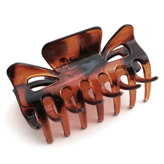 Basicare Nonslip Butterfly Claw Clip For Women And Girls Thick Hair, Strong Hold Stylish Design Medium Shell Hair Clip For Th