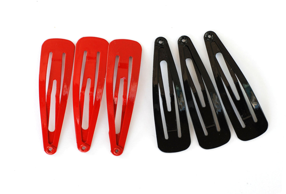 Basicare Snap Clips, No Slip Metal Hair Barrette, Tic Tac Hair Clip, Hair Accessories For Women, Girls, Toddlers & Kids. Pack