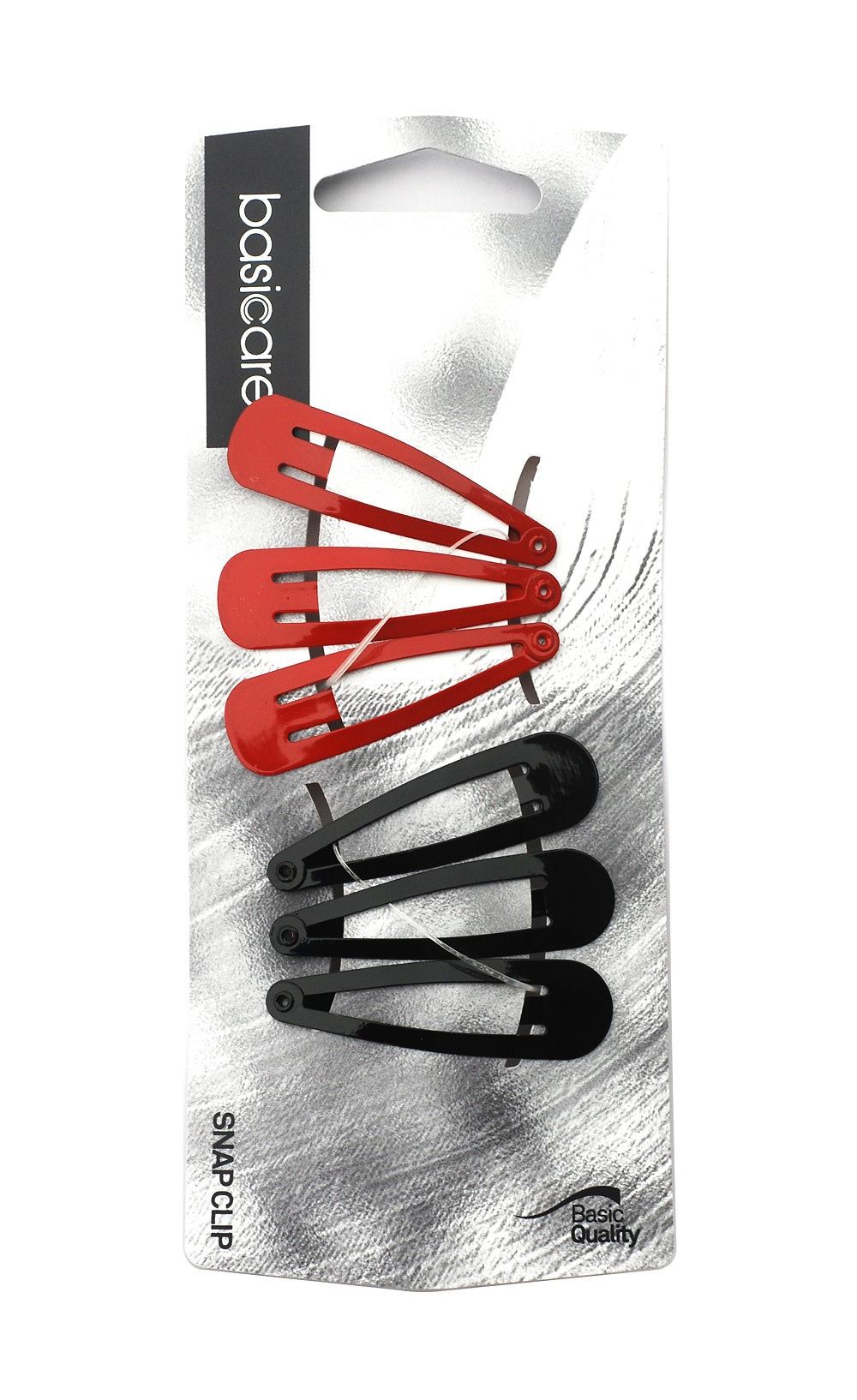 Basicare Snap Clips, No Slip Metal Hair Barrette, Tic Tac Hair Clip, Hair Accessories For Women, Girls, Toddlers & Kids. Pack
