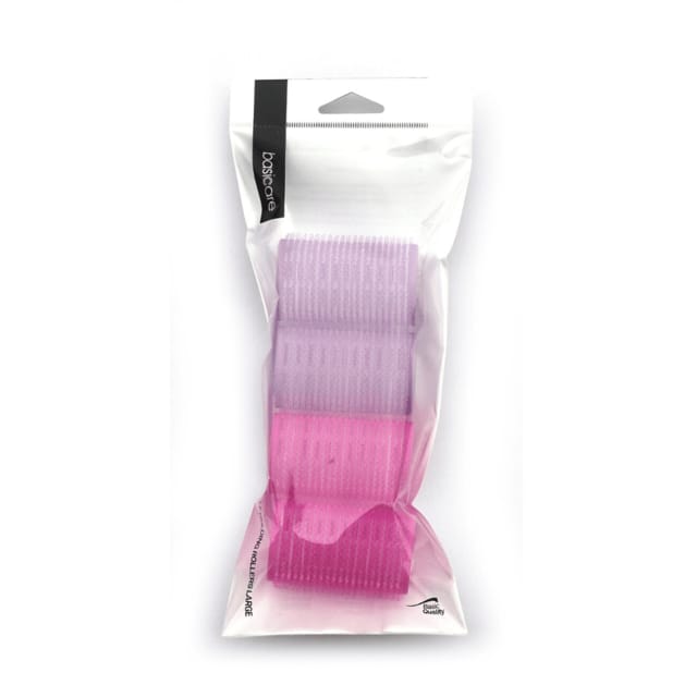 Basicare Self Holding Rollers Large Hair Rollers Set, Large Size Hair Curlers, Professional Salon Hair Dressing Curlers, Self