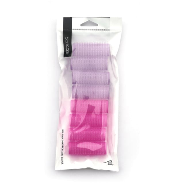Basicare Self Holding Rollers Small Hair Rollers Set, Small Size Hair Curlers, Proffesional Salon Hair Dressing Curlers, Self
