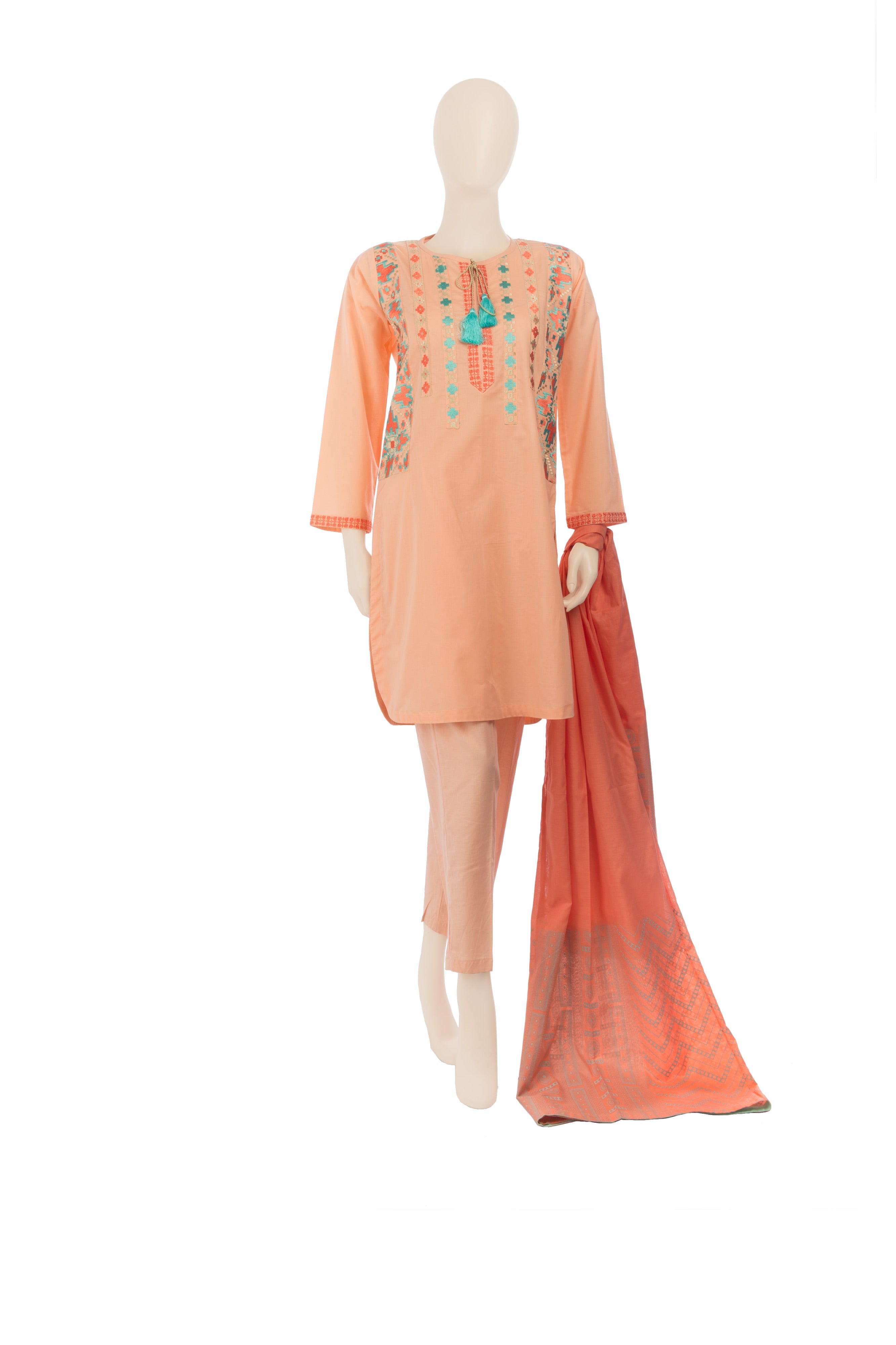 Komal's LAD-00569 Embroidered 3PC Suit