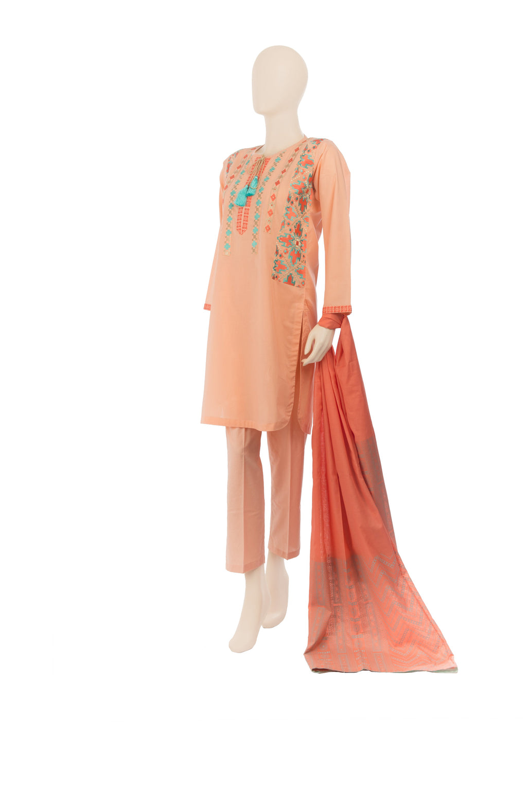 Komal's LAD-00569 Embroidered 3PC Suit