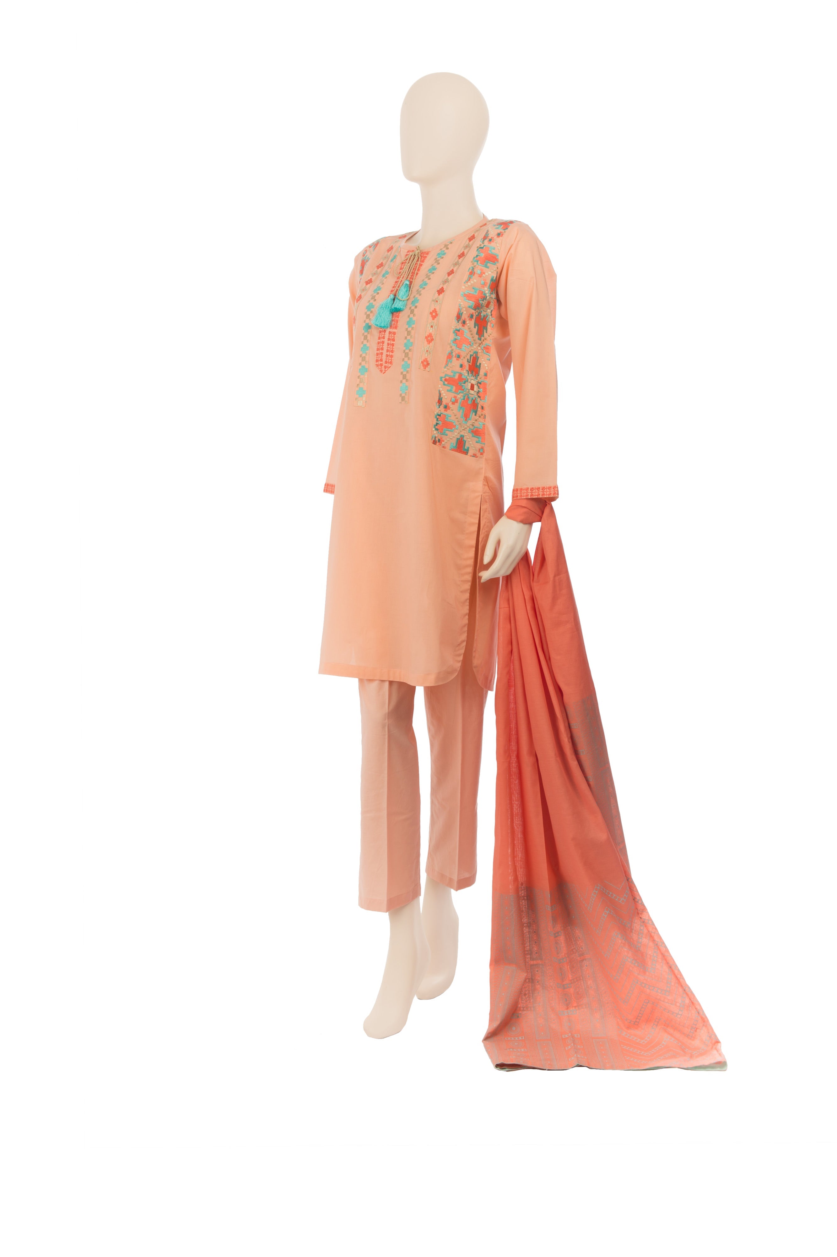 Komal's LAD-00569 Embroidered 3PC Suit
