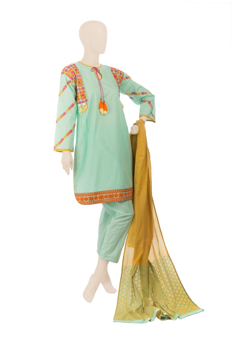 Komal's LAD-00571 Embroidered 3PC Suit