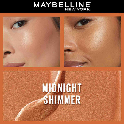 Maybelline New York Sunkisser Highlighter + Blush, Midnight Shimmer, 4.7 g