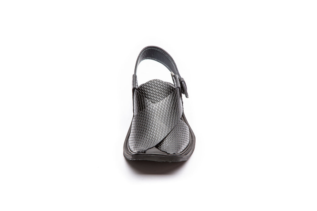 Komal's Patterned Peshawari Chappal