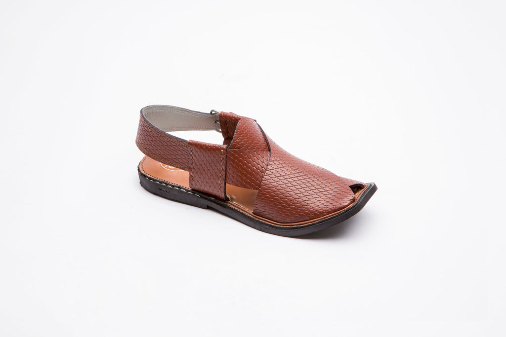 Komal's Patterned Peshawari Chappal