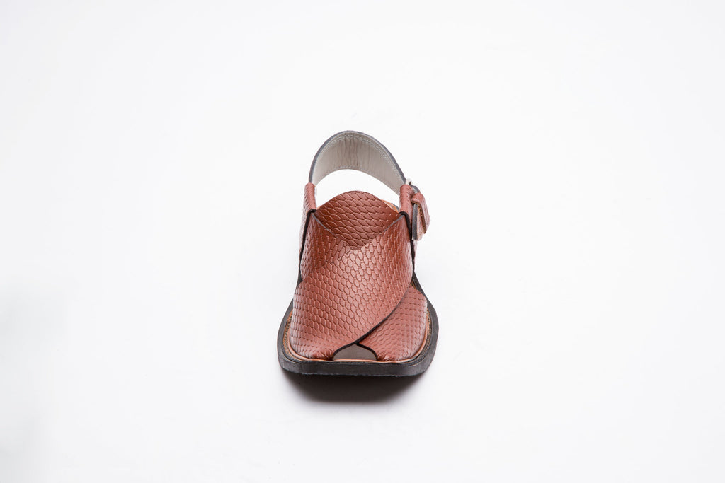 Komal's Patterned Peshawari Chappal