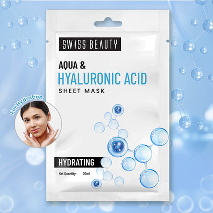 Aqua & Hyaluronic Acid Sheet Mask 